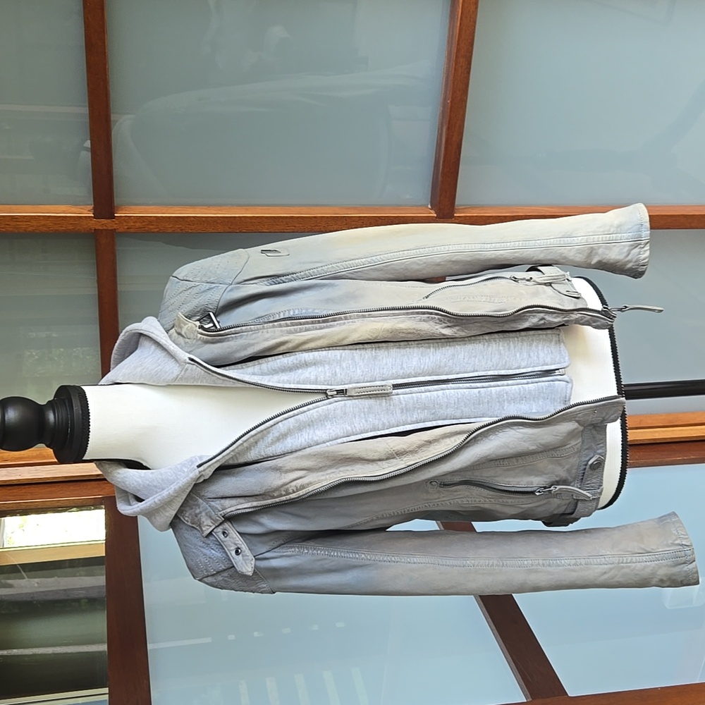 Women's leather jacket